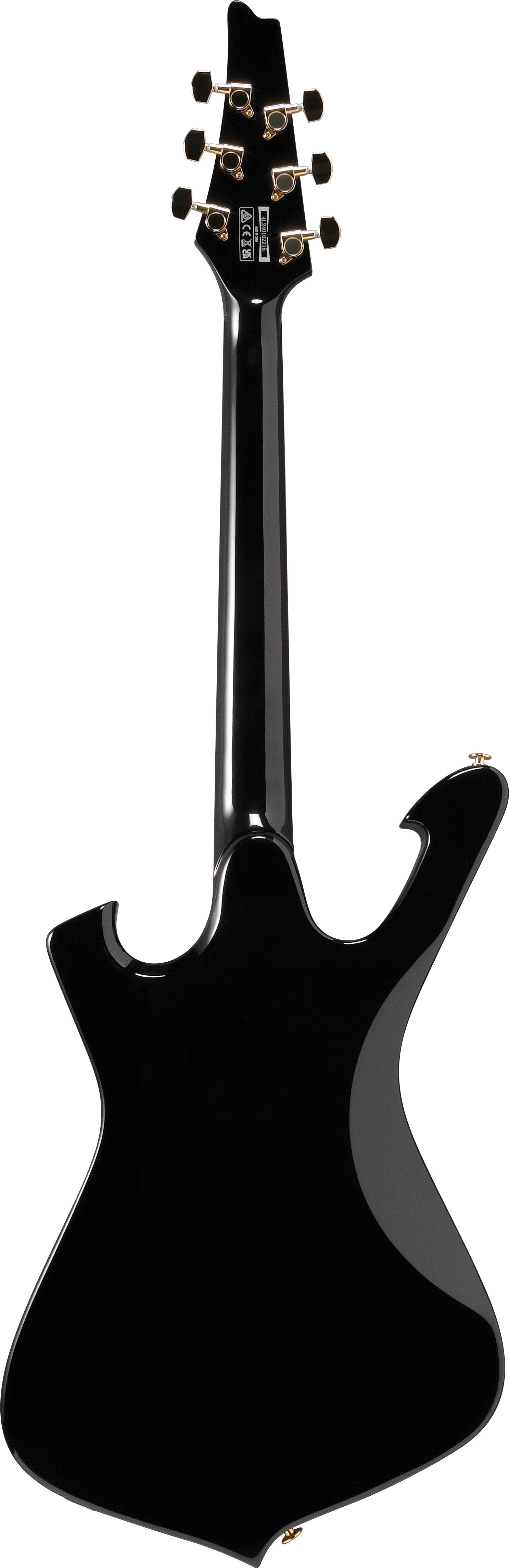 Ibanez FRM350-BK Paul Gilbert Signature Fireman Guitar in Black